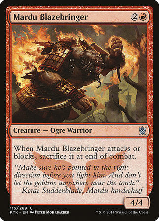 Mardu Blazebringer [Khans of Tarkir] | North Game Den