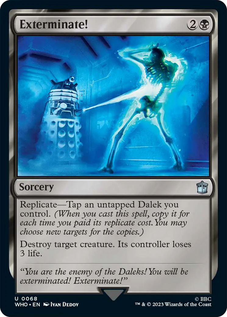 Exterminate! [Doctor Who] | North Game Den