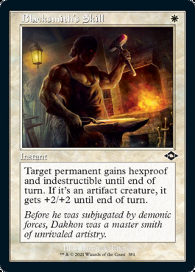 Blacksmith's Skill (Retro) [Modern Horizons 2] | North Game Den