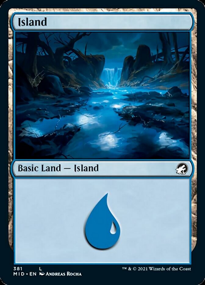 Island (381) [Innistrad: Midnight Hunt] | North Game Den