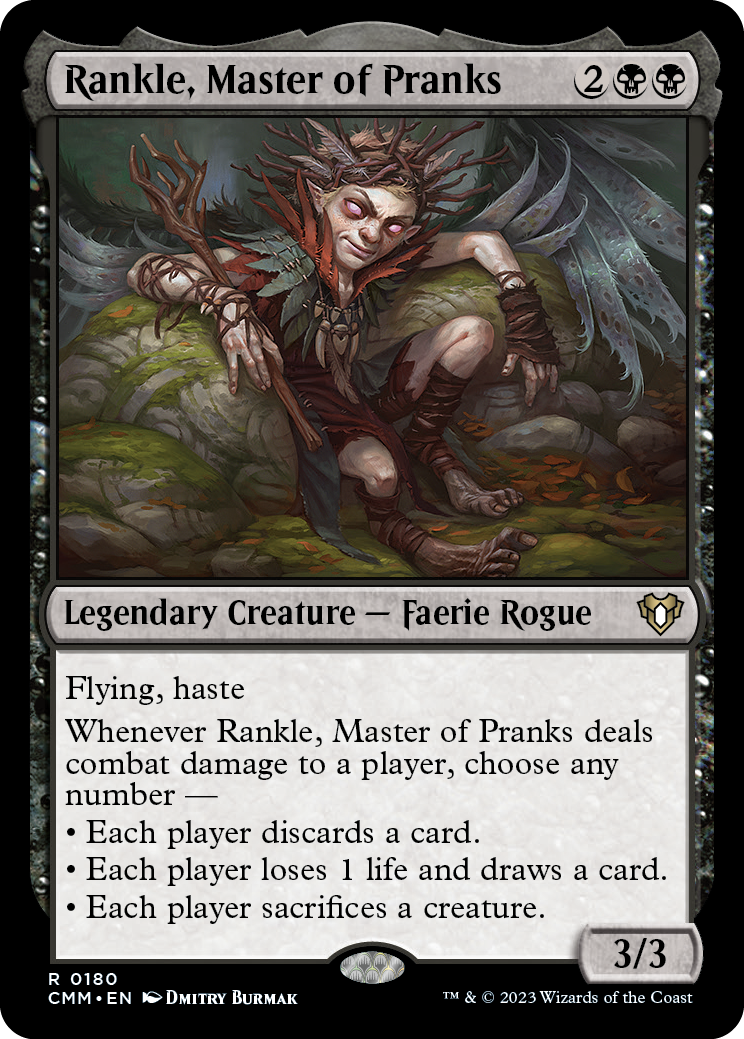 Rankle, Master of Pranks [Commander Masters] | North Game Den