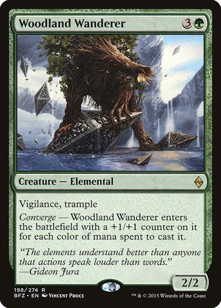 Woodland Wanderer [Battle for Zendikar] | North Game Den