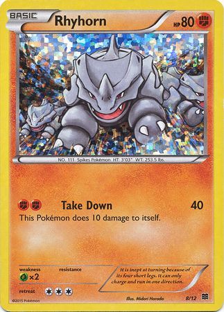 Rhyhorn (8/12) [McDonald's Promos: 2015 Collection] | North Game Den