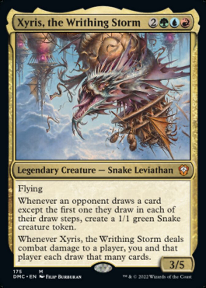 Xyris, the Writhing Storm [Dominaria United Commander] | North Game Den