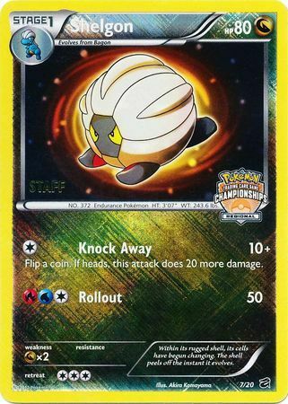 Shelgon (7/20) (Regional Championship Promo Staff) [Black & White: Dragon Vault] | North Game Den