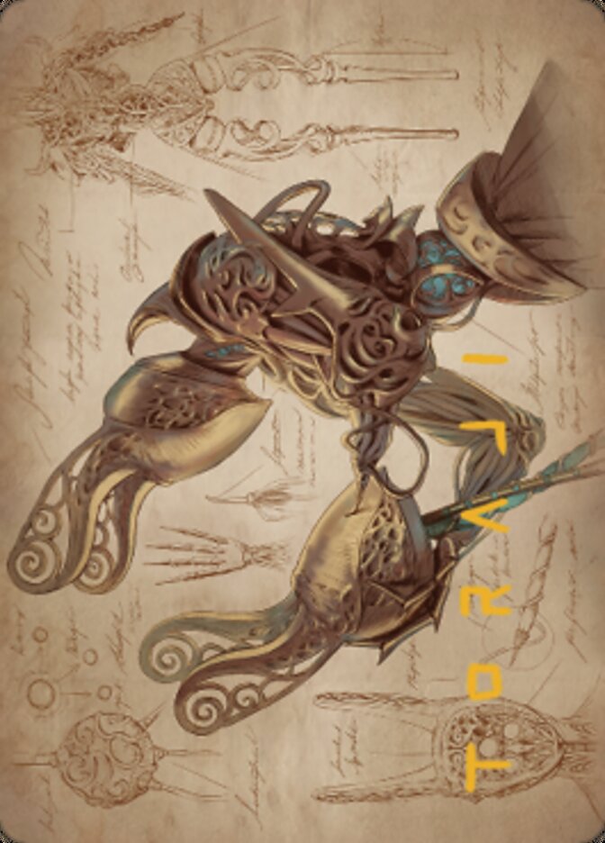 Self-Assembler Art Card (Gold-Stamped Signature) [The Brothers' War Art Series] | North Game Den