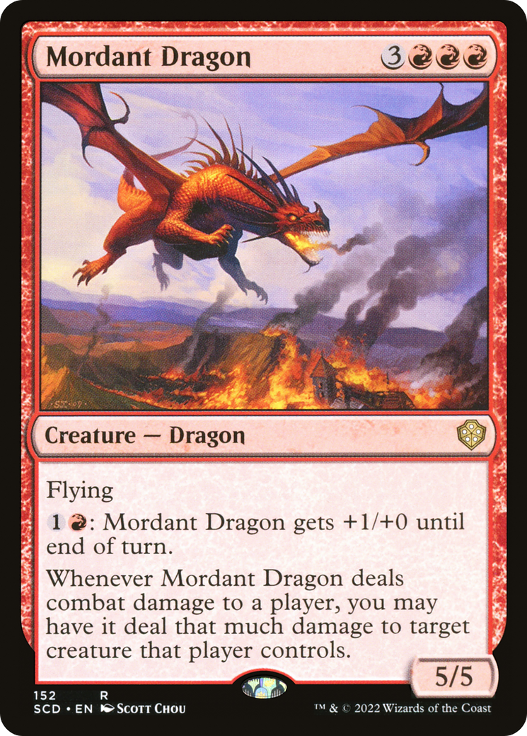 Mordant Dragon [Starter Commander Decks] | North Game Den