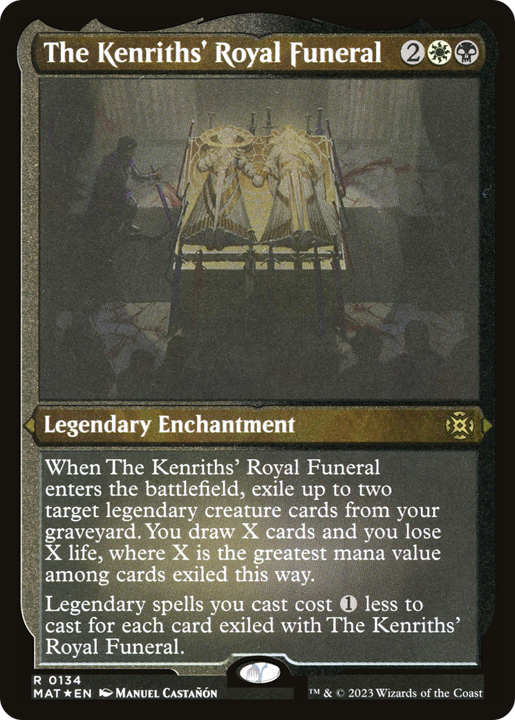 The Kenriths' Royal Funeral (Foil Etched) [March of the Machine: The Aftermath] | North Game Den
