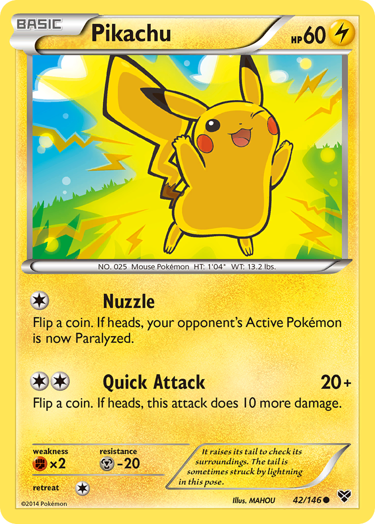 Pikachu (42/146) [XY: Base Set] | North Game Den