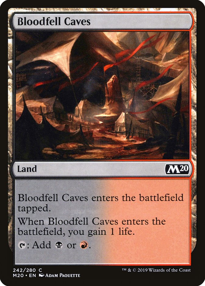 Bloodfell Caves [Core Set 2020] | North Game Den