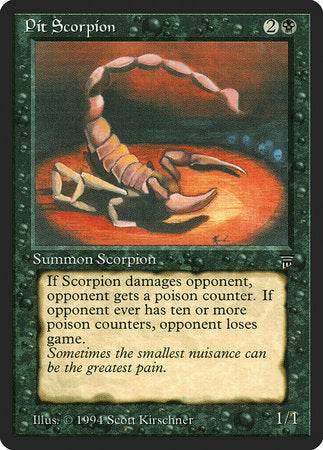 Pit Scorpion [Legends] | North Game Den