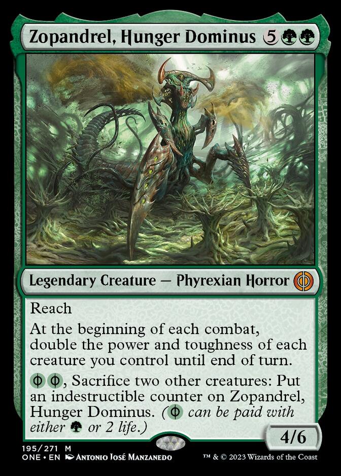 Zopandrel, Hunger Dominus [Phyrexia: All Will Be One] | North Game Den
