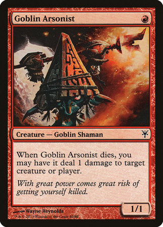 Goblin Arsonist [Duel Decks: Sorin vs. Tibalt] | North Game Den