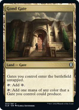 Gond Gate [Commander Legends: Battle for Baldur's Gate] | North Game Den