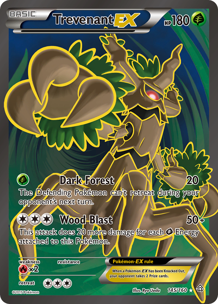 Trevenant EX (145/160) [XY: Primal Clash] | North Game Den