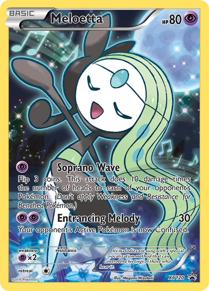 Meloetta (XY120) [XY: Black Star Promos] | North Game Den