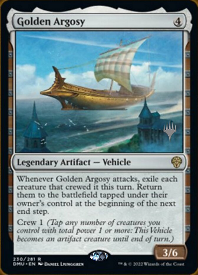 Golden Argosy (Promo Pack) [Dominaria United Promos] | North Game Den