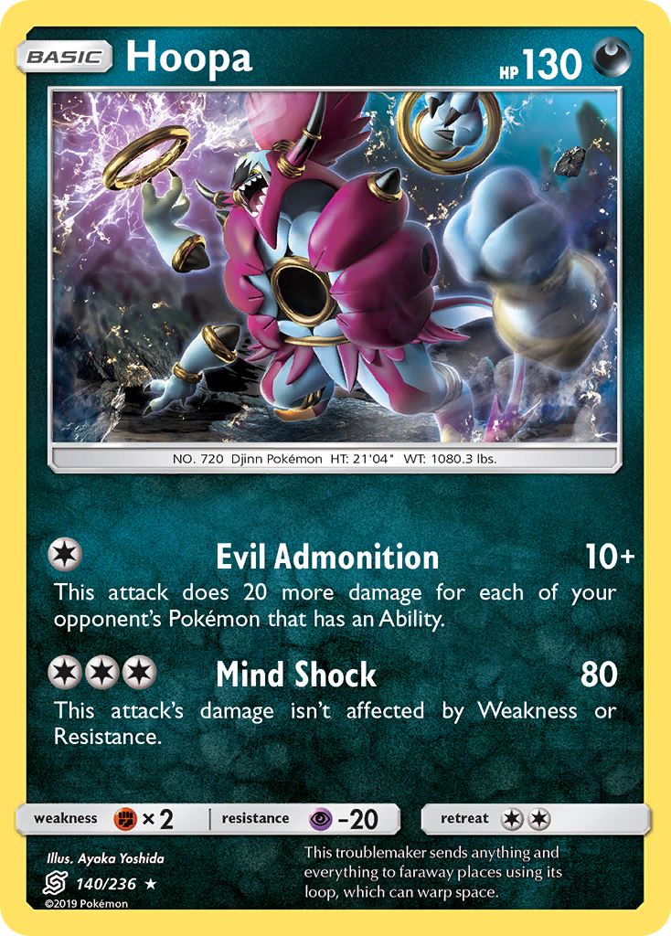 Hoopa (140/236) [Sun & Moon: Unified Minds] | North Game Den