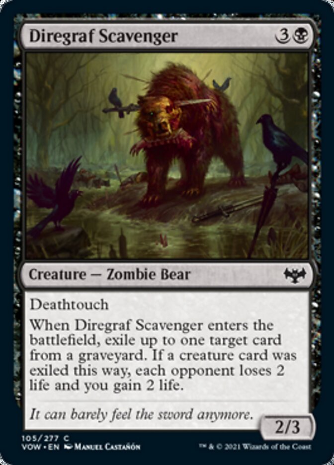 Diregraf Scavenger [Innistrad: Crimson Vow] | North Game Den