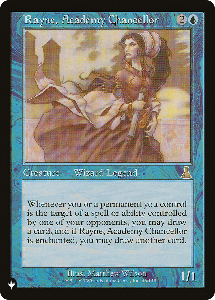 Rayne, Academy Chancellor [The List] | North Game Den