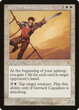 Gerrard Capashen [Apocalypse] | North Game Den