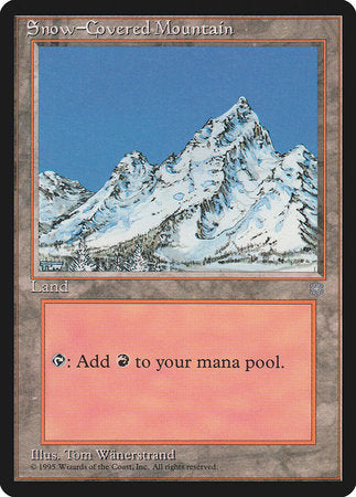 Snow-Covered Mountain [Ice Age] | North Game Den