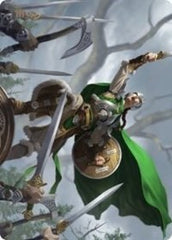 Maja, Bretagard Protector Art Card [Kaldheim: Art Series] | North Game Den