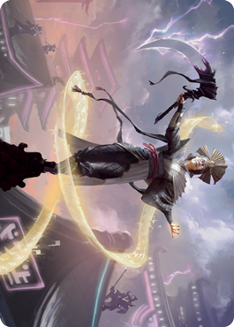 Naomi, Pillar of Order Art Card [Kamigawa: Neon Dynasty Art Series] | North Game Den