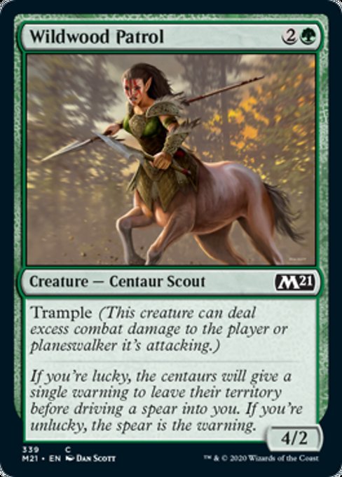 Wildwood Patrol [Core Set 2021] | North Game Den