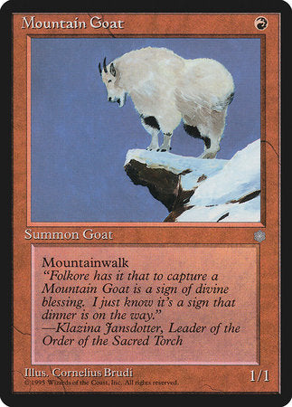 Mountain Goat [Ice Age] | North Game Den
