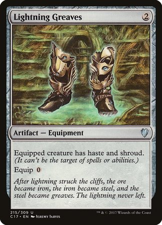Lightning Greaves [Commander 2017] | North Game Den