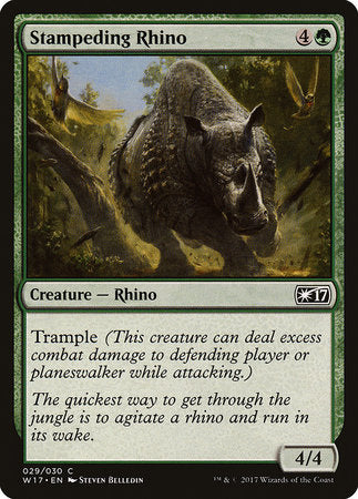 Stampeding Rhino [Welcome Deck 2017] | North Game Den