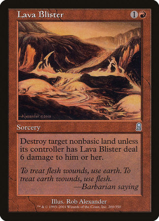 Lava Blister [Odyssey] | North Game Den