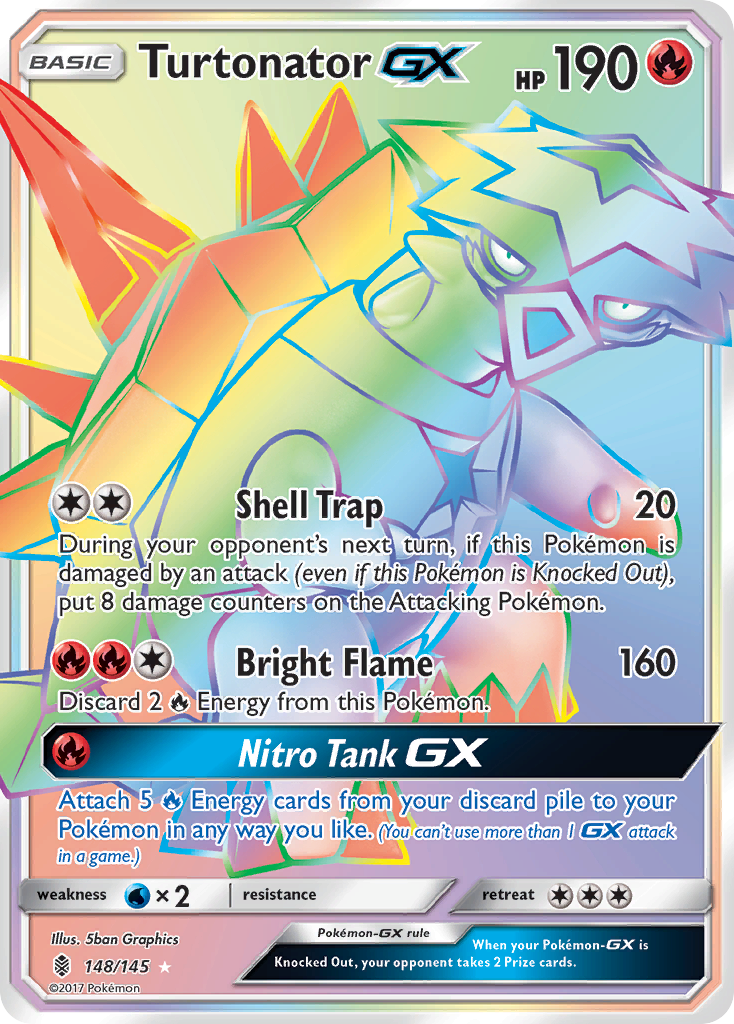 Turtonator GX (148/145) [Sun & Moon: Guardians Rising] | North Game Den