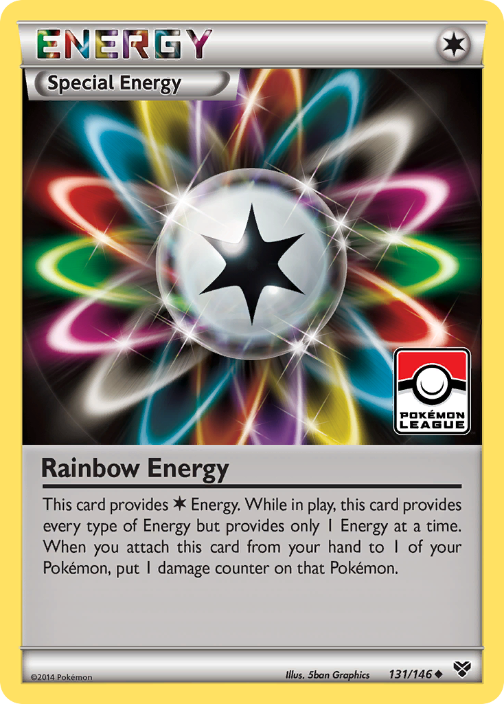 Rainbow Energy (131/146) [XY: Base Set] | North Game Den