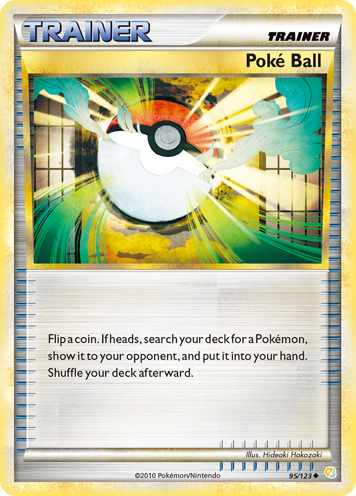 Poke Ball (95/123) [HeartGold & SoulSilver: Base Set] | North Game Den