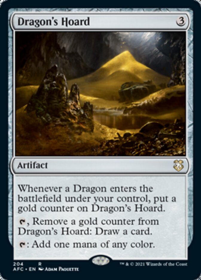Dragon's Hoard [Dungeons & Dragons: Adventures in the Forgotten Realms Commander] | North Game Den