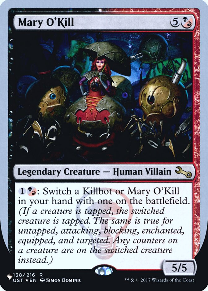 Mary O'Kill (Unfinity Foil Edition) [The List] | North Game Den