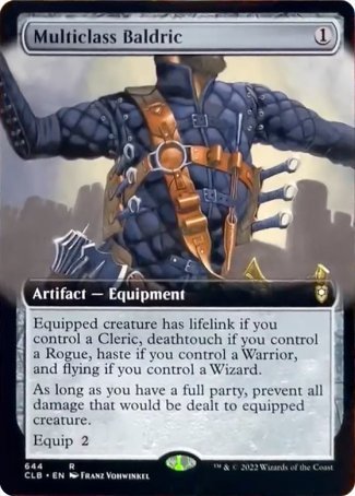 Multiclass Baldric (Extended Art) [Commander Legends: Battle for Baldur's Gate] | North Game Den