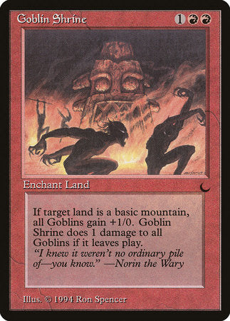 Goblin Shrine [The Dark] | North Game Den