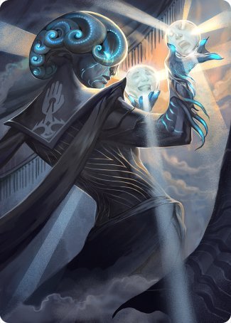 Queza, Augur of Agonies Art Card [Streets of New Capenna Art Series] | North Game Den