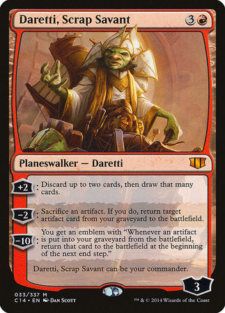 Daretti, Scrap Savant [Commander 2014] | North Game Den