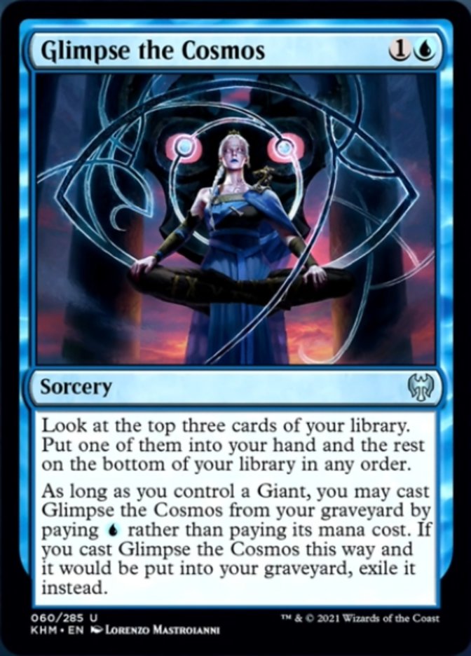 Glimpse the Cosmos [Kaldheim] | North Game Den