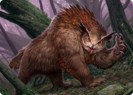 Owlbear Art Card [Dungeons & Dragons: Adventures in the Forgotten Realms Art Series] | North Game Den