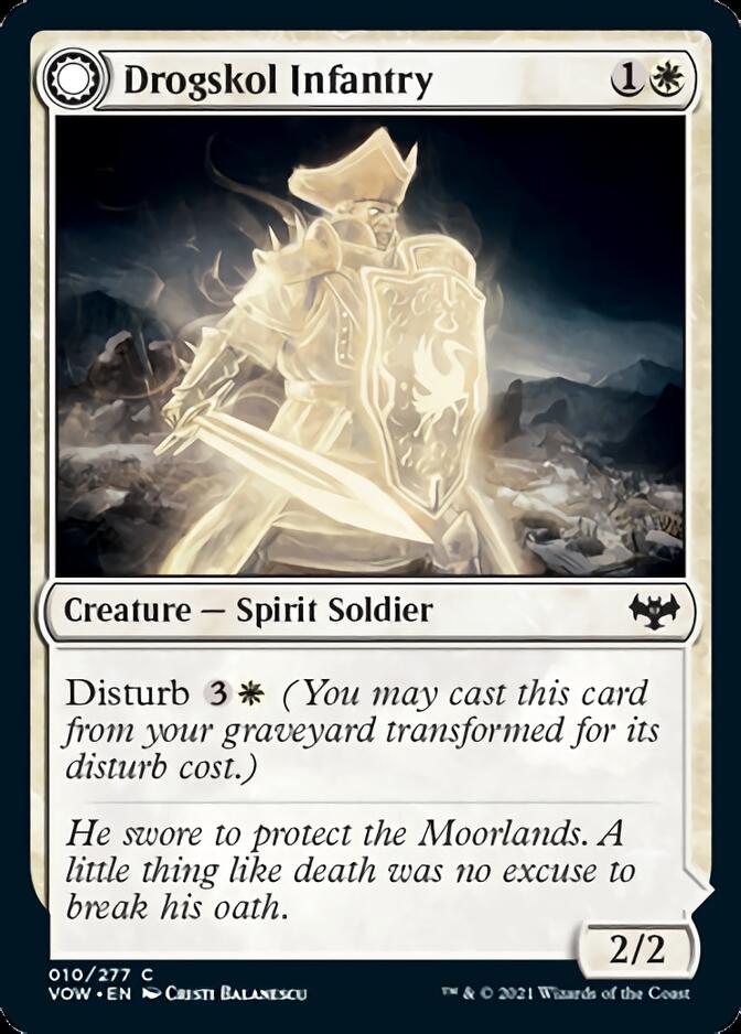 Drogskol Infantry // Drogskol Armaments [Innistrad: Crimson Vow] | North Game Den