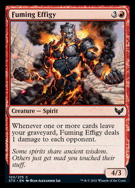 Fuming Effigy [Strixhaven: School of Mages] | North Game Den