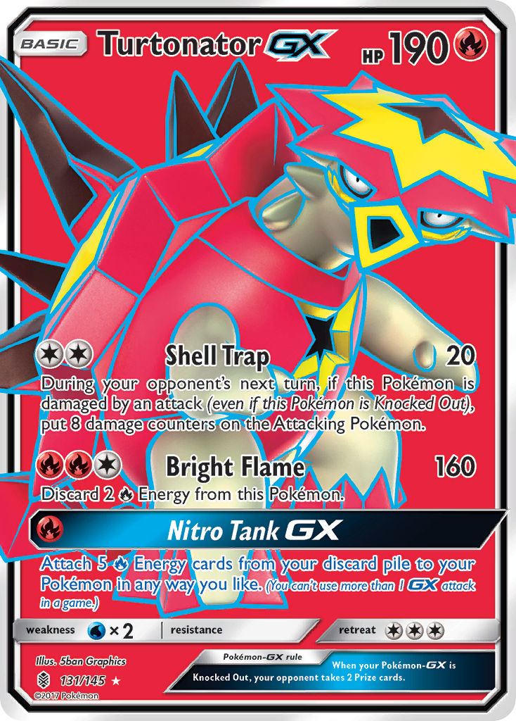 Turtonator GX (131/145) [Sun & Moon: Guardians Rising] | North Game Den