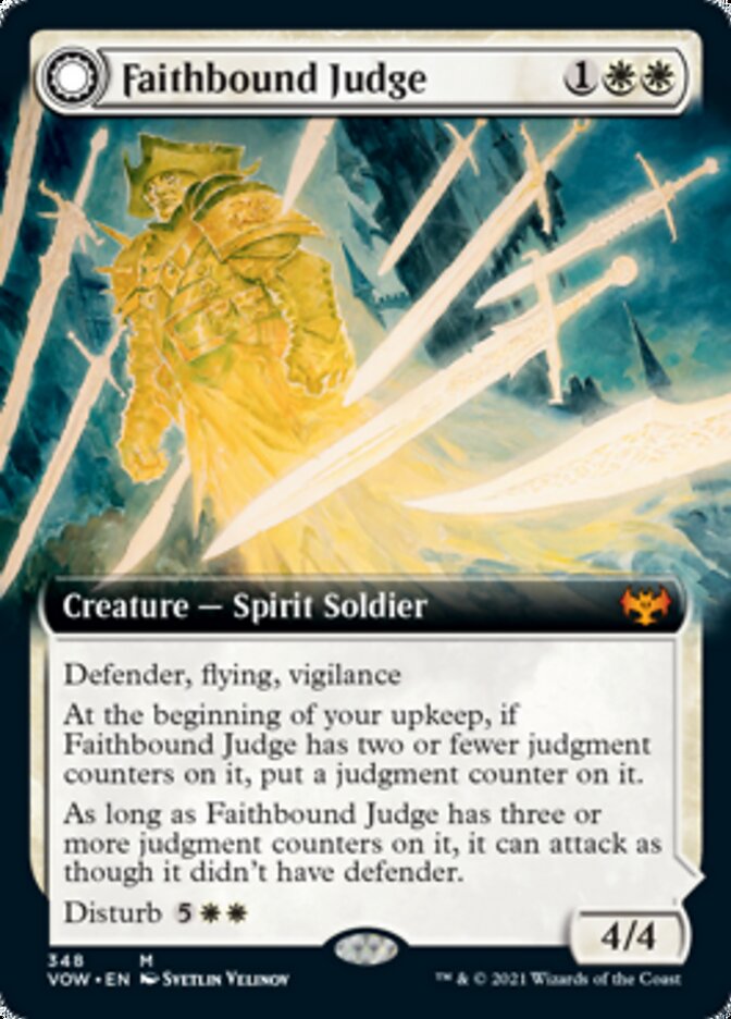 Faithbound Judge // Sinner's Judgment (Extended) [Innistrad: Crimson Vow] | North Game Den