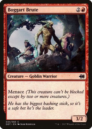 Boggart Brute [Duel Decks: Merfolk vs. Goblins] | North Game Den