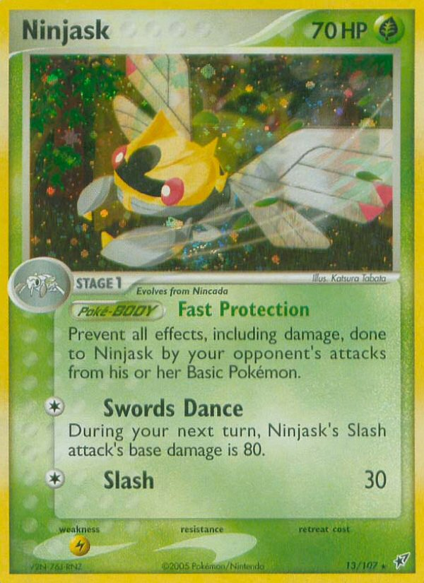 Ninjask (13/107) [EX: Deoxys] | North Game Den